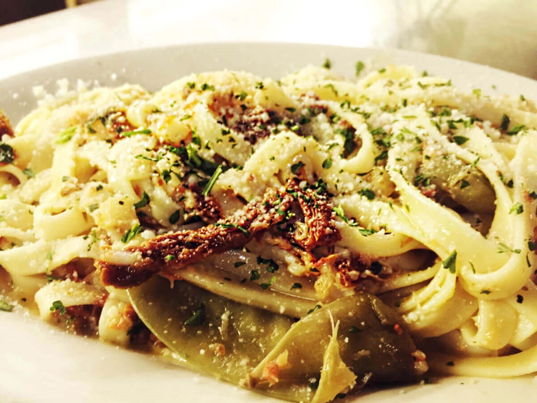 Authentic Italian dish at DeNicola's in Portland