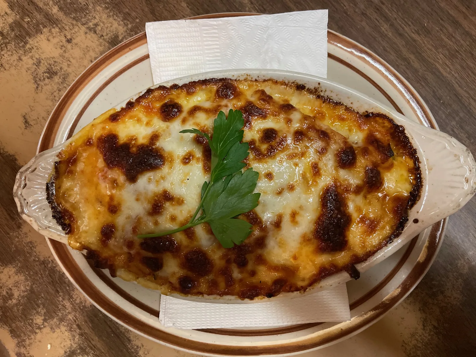 Authentic Italian dish at DeNicola's in Portland