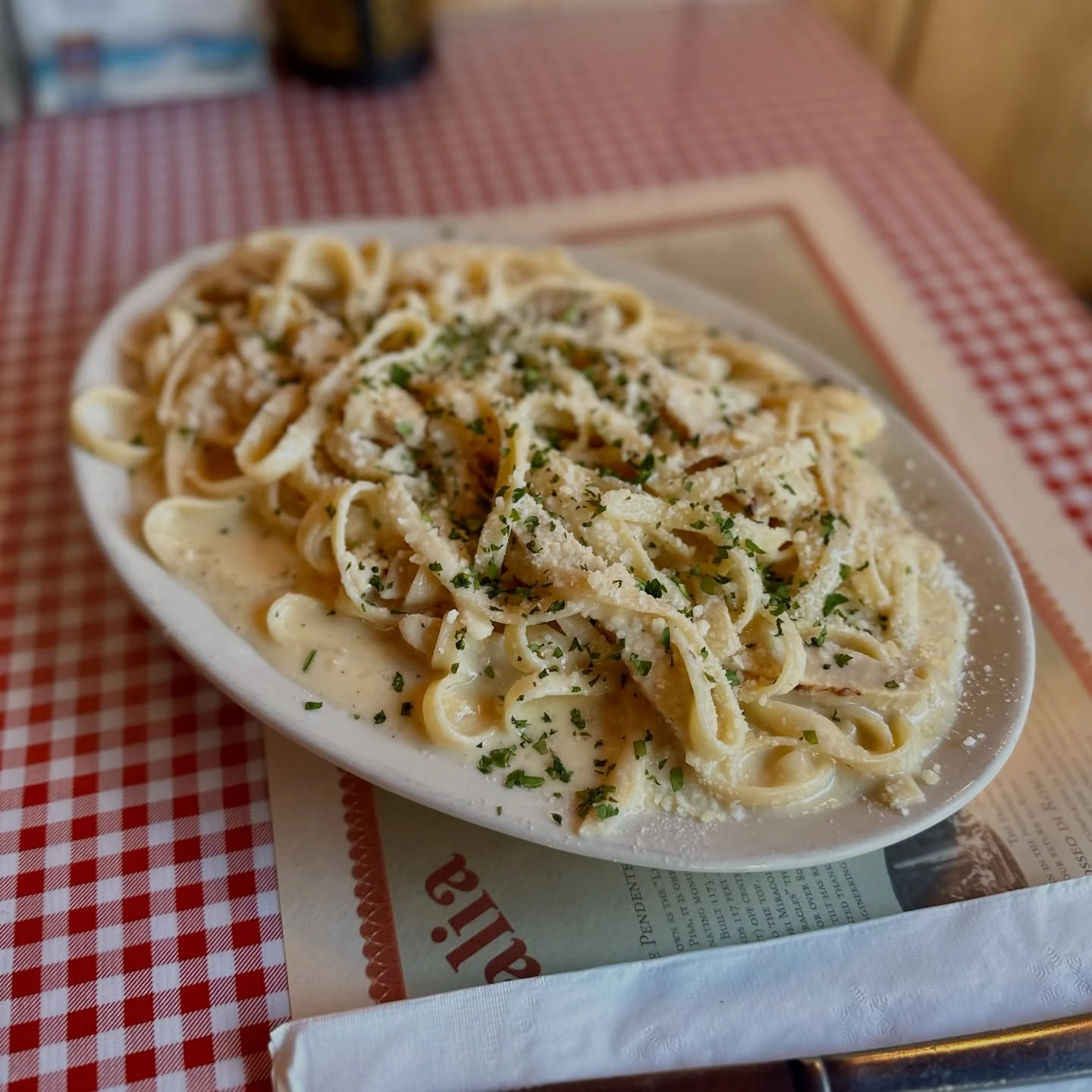 Chicken Fettuccine Alfredo