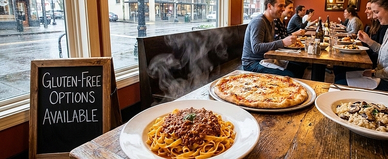 Can You Get Classic Italian Dishes and Gluten-Free Pasta in Portland?